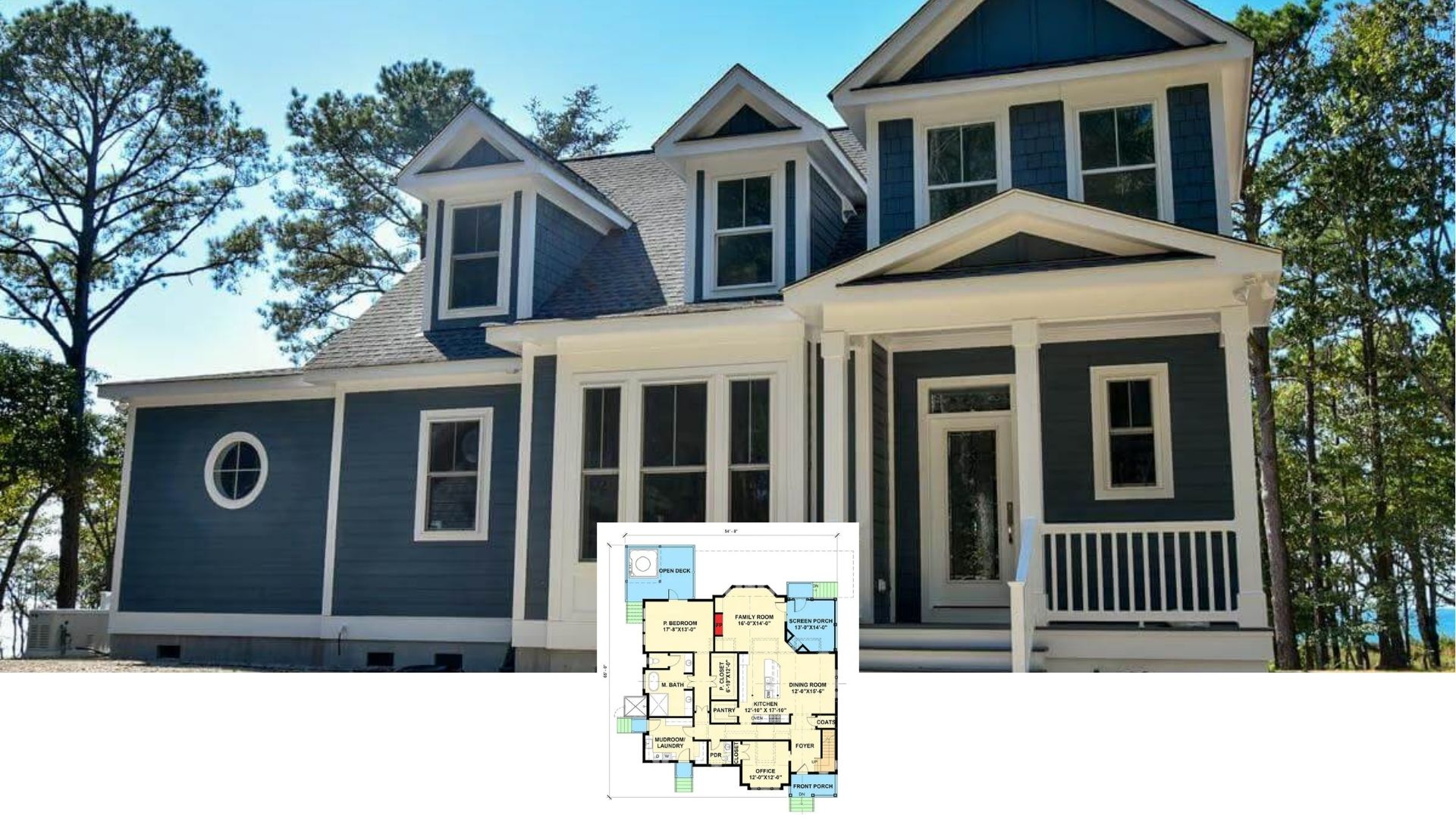 3-Bedroom Country-Style House Plans Blend Rustic Charm with Contemporary Design