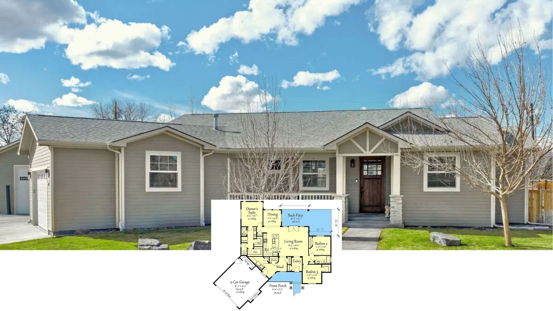 10 Rancher-Style House Plans Perfect for Effortless Single-Level Lifestyles