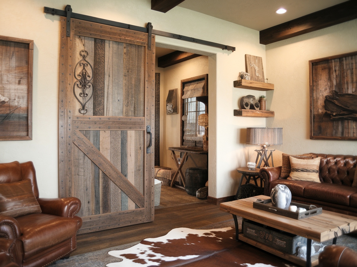 Modern Cowboy Vibes—15 Western Living Rooms That Feel Fresh & Timeless ...