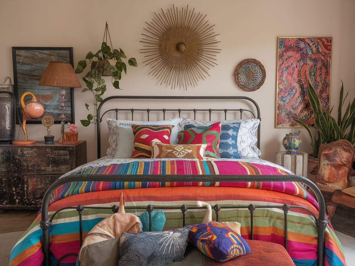 Frame Your Dream Space: 15 Bedrooms with Stunning Metal Beds – Home ...