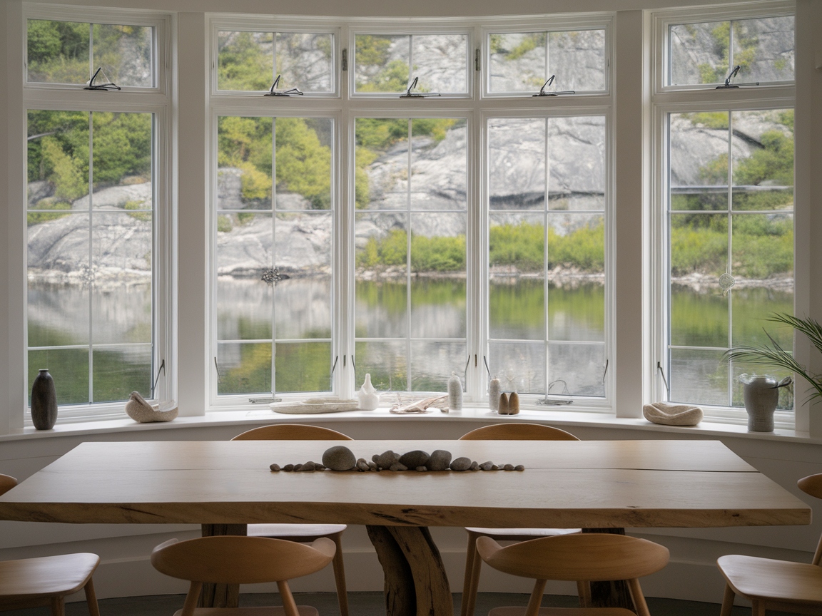 Dine with a View—15 Gorgeous Bay Window Dining Room Ideas – Home ...