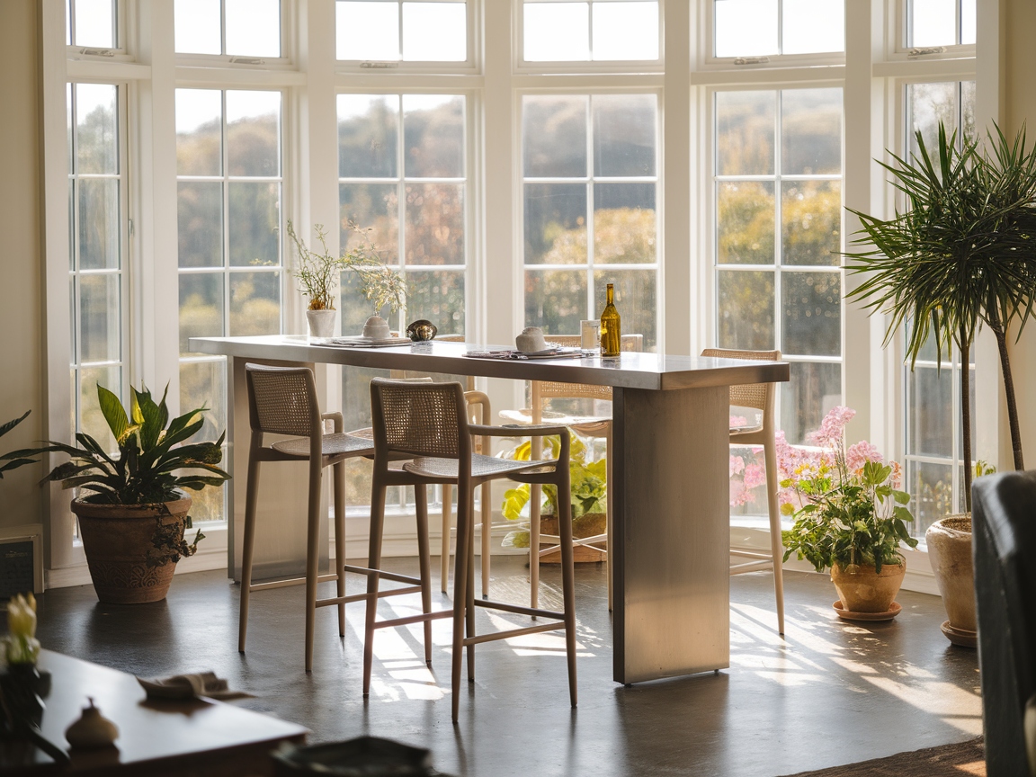 Dine with a View—15 Gorgeous Bay Window Dining Room Ideas – Home ...