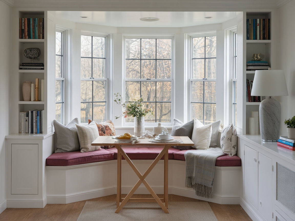Dine with a View—15 Gorgeous Bay Window Dining Room Ideas – Home ...