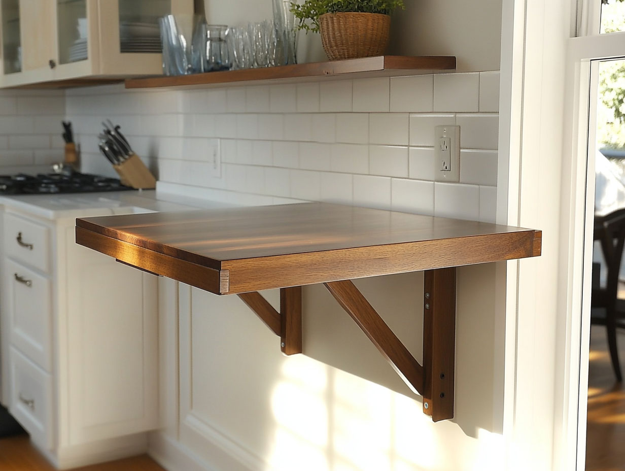 Small Kitchen? No Problem! 15 Space-Saving Kitchen Table Ideas – Home ...