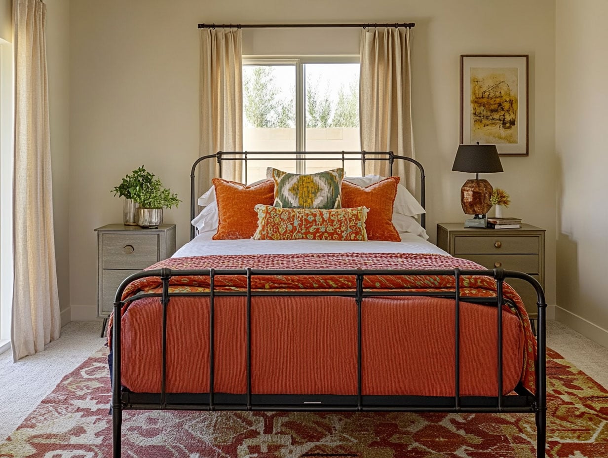 Frame Your Dream Space: 15 Bedrooms with Stunning Metal Beds – Home ...
