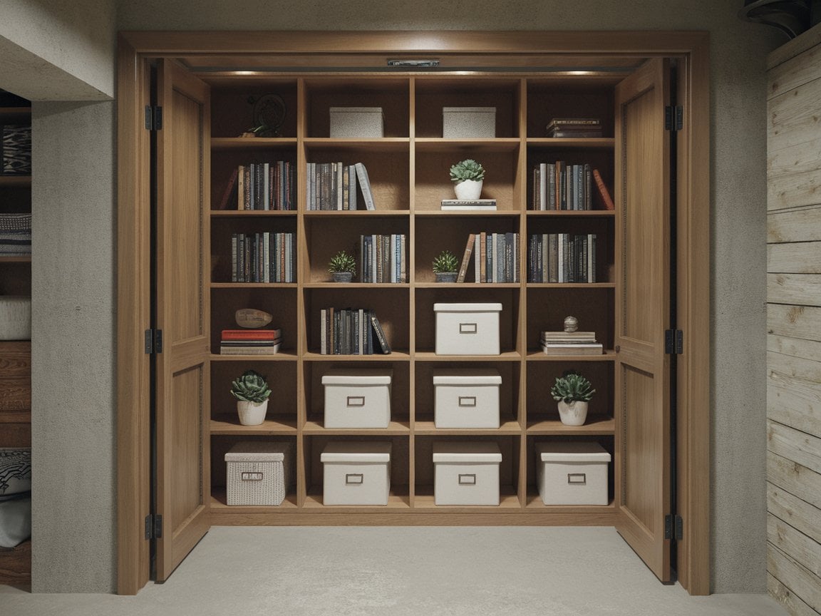 Maximize Every Inch! 15 Smart Storage Solutions for Small Basement ...