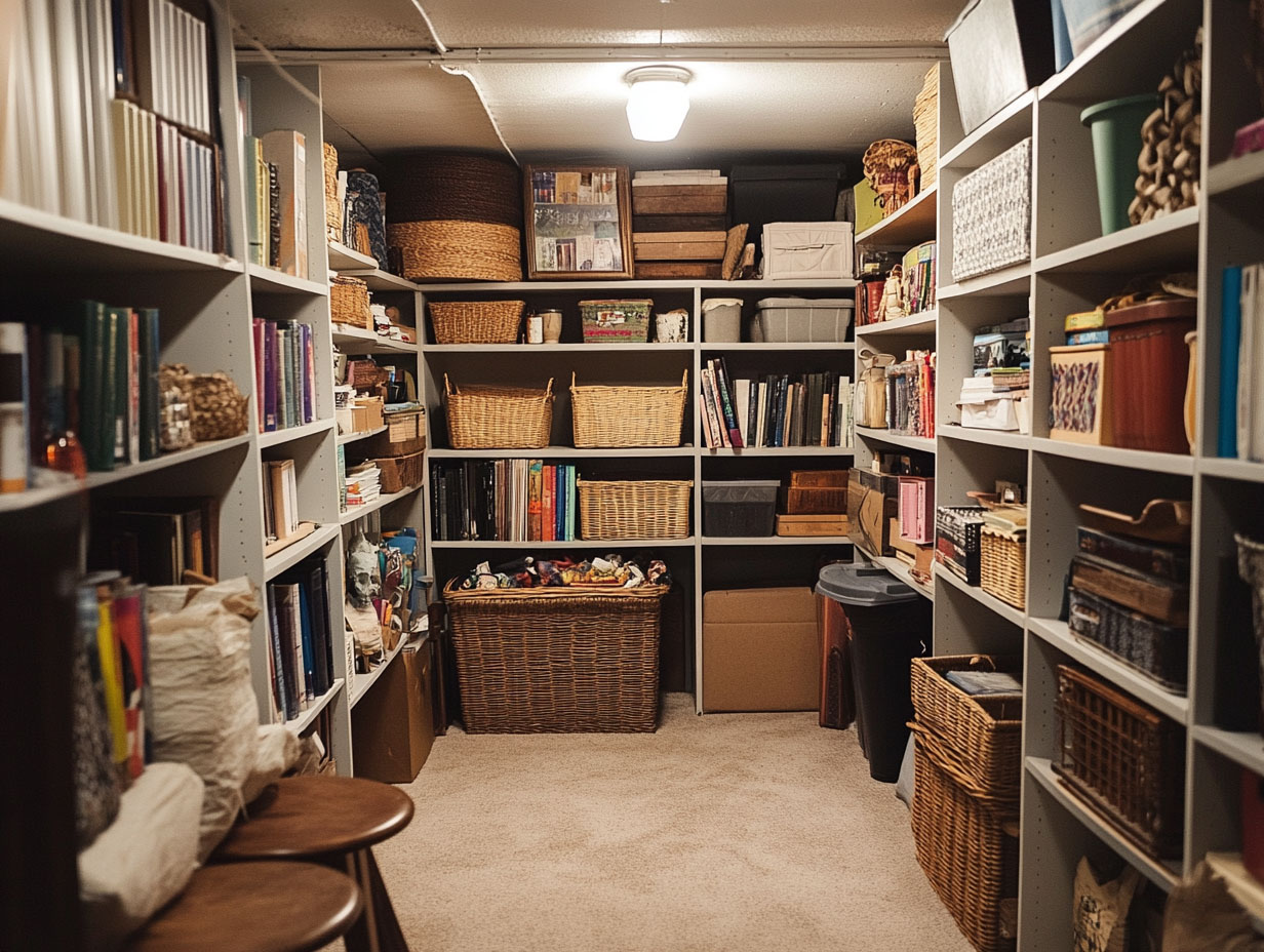 Maximize Every Inch! 15 Smart Storage Solutions for Small Basement ...