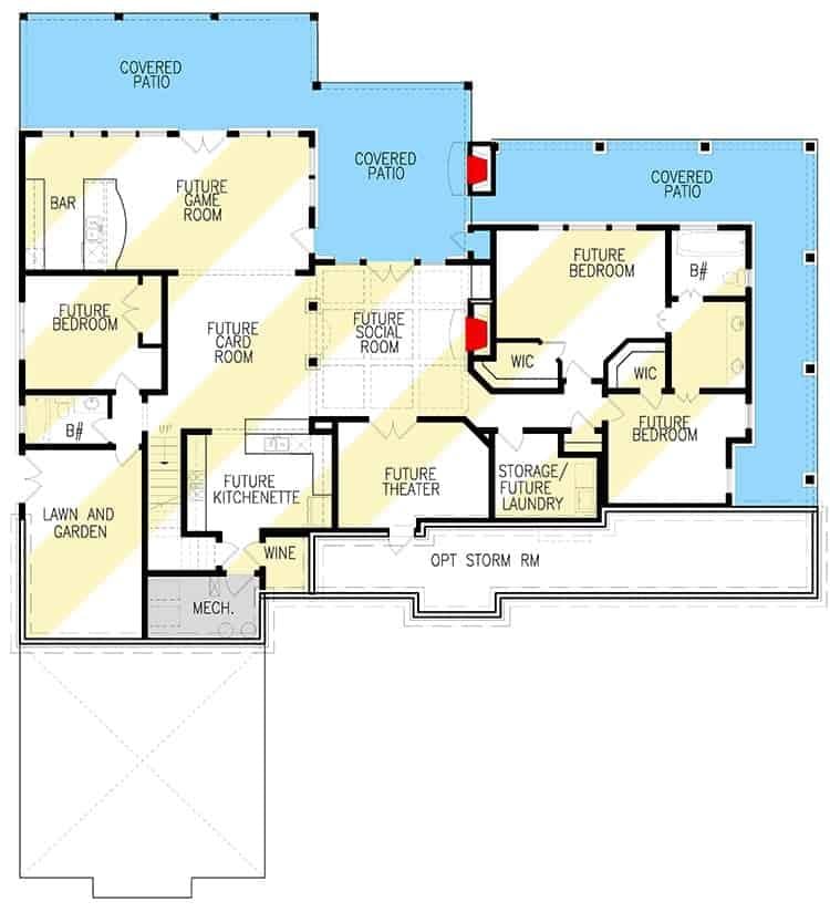 Imagine the Possibilities in This Flexible Lower Level Layout