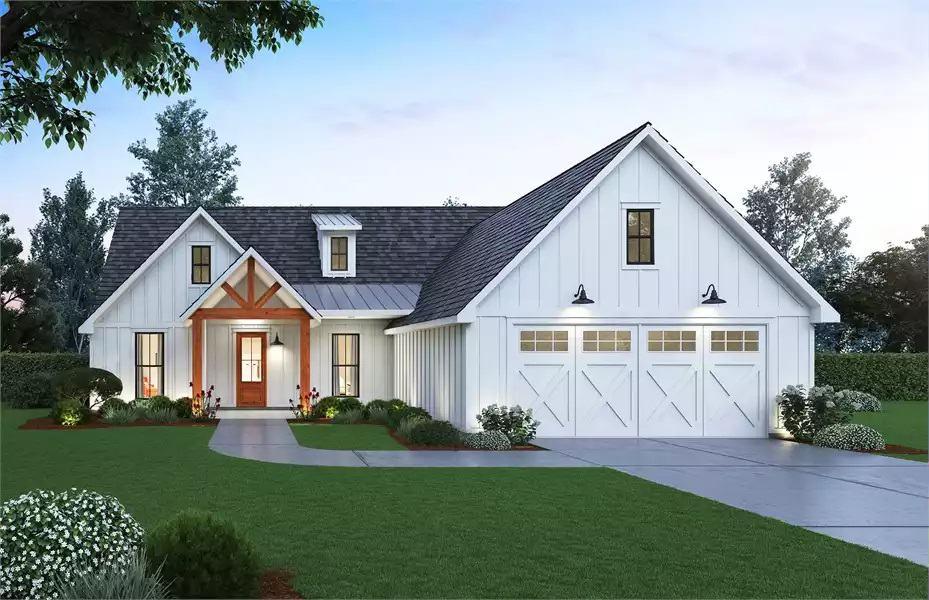Take a Look at the Charming Gables on This Farmhouse Exterior