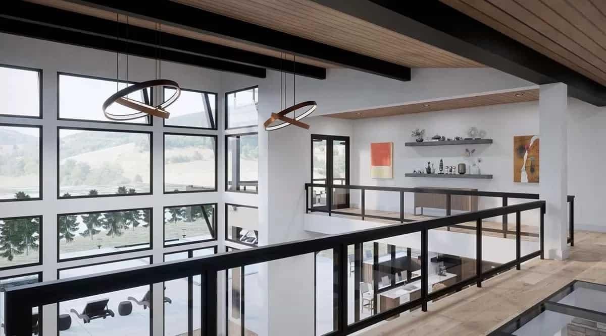 Stunning Double-Height Windows Framing Scenic Views