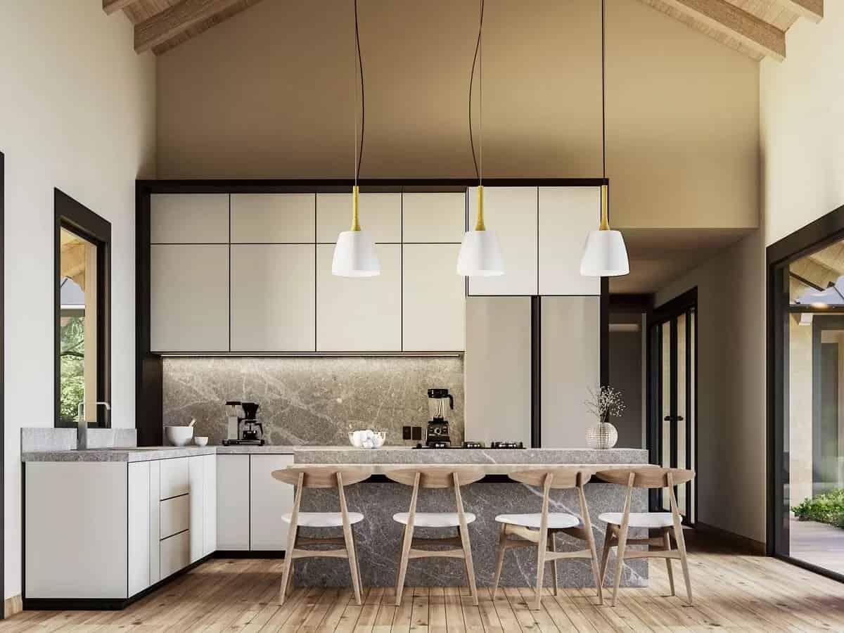 Notice the Elegant Simplicity of This Kitchen