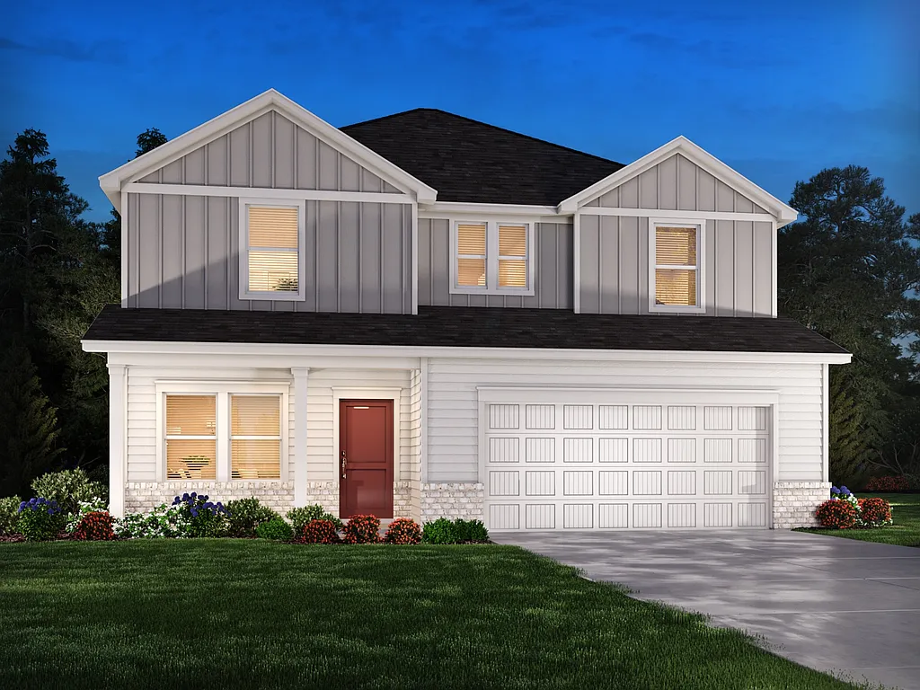Modern Farmhouse 4-Bedroom Home with Loft and Unfinished Basement (2,479 Sq. Ft. Floor Plan)
