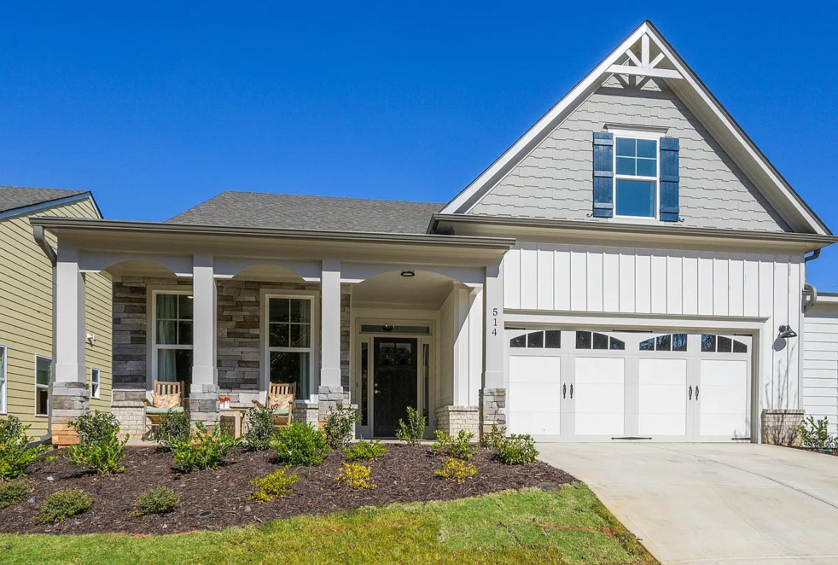 Ranch-Style 3-Bedroom Home with Front Porch and a Loft (2,163 Sq. Ft Floor Plan)
