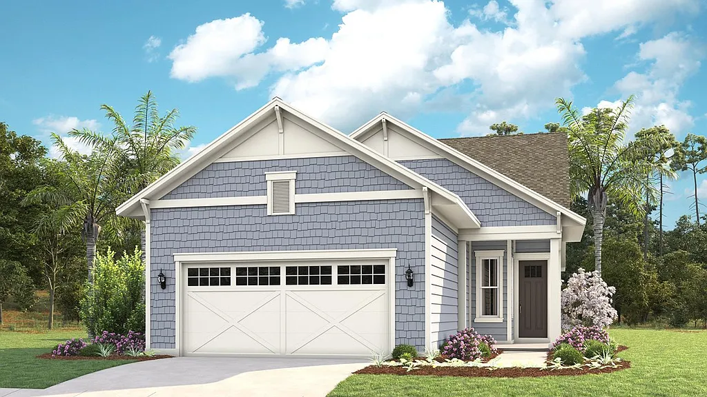 3-Bedroom Craftsman-Style Home with Open Main Living Space and Covered Lanai (1,708 Sq. Ft. Floor Plan)
