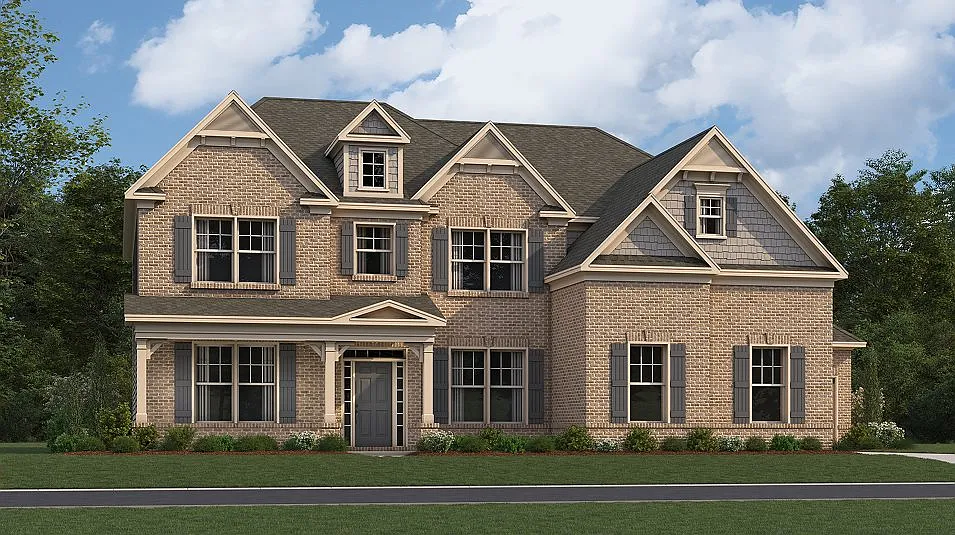Traditional-Style 5-Bedroom Colonial Home with Two-Story Foyer and Covered Patio (3,623 Sq. Ft. Floor Plan)