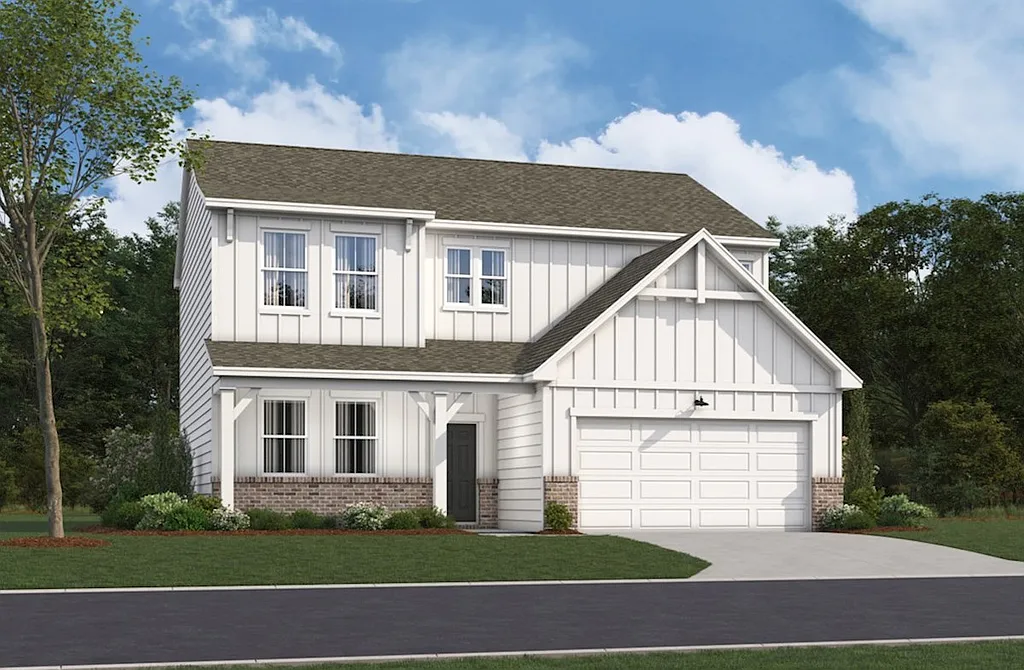 Farmhouse-Style 4-Bedroom Home with Covered Deck and Unfinished Basement (2,223 Sq. Ft. Floor Plan)