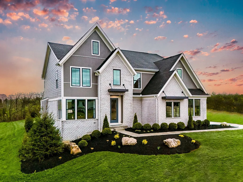 Transitional 4-Bedroom Modern-Style Home with Wet Bar and Two-Story Family Room (3,605 Sq. Ft. Floor Plan)