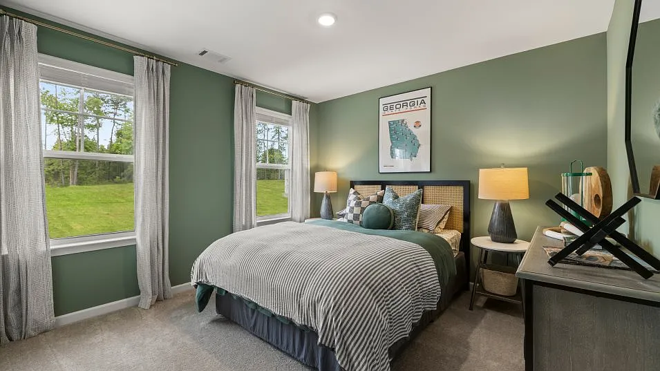 Craftsman-Style 4-Bedroom Home with Loft and 2-Car Front-Entry Garage (2,522 Sq. Ft. Floor Plan) 