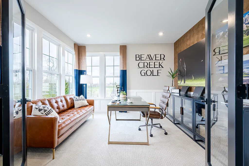 Transitional 4-Bedroom Modern-Style Home with Wet Bar and Two-Story Family Room (3,605 Sq. Ft. Floor Plan)