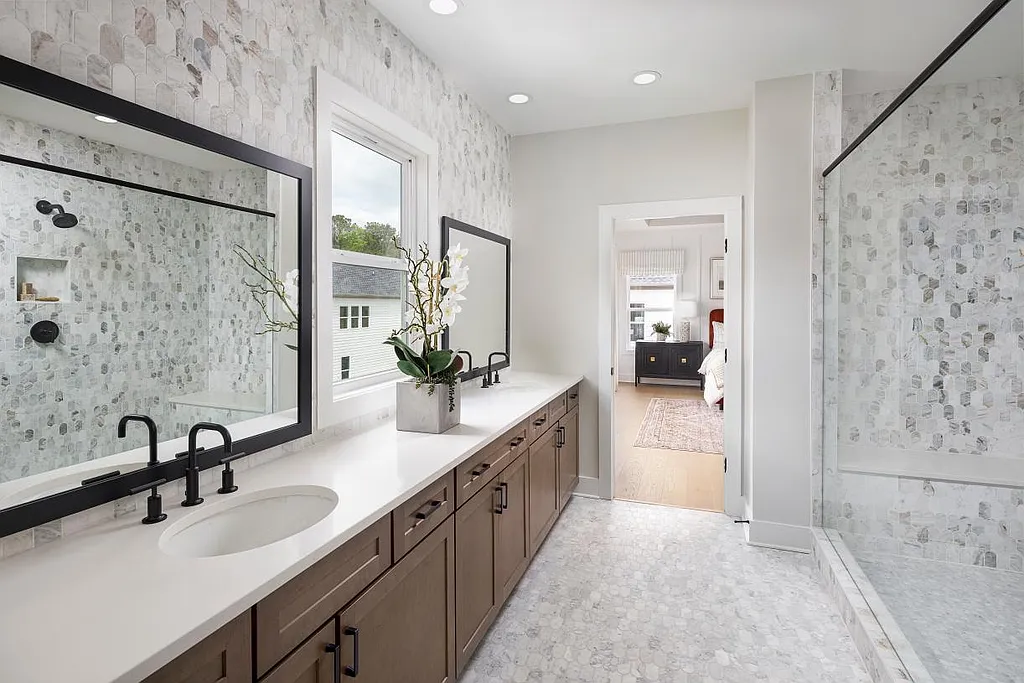 Farmhouse-Style 5-Bedroom The Wiueca Home with Loft and Two-Story Foyer (3,599 Sq. Ft. Floor Plan)