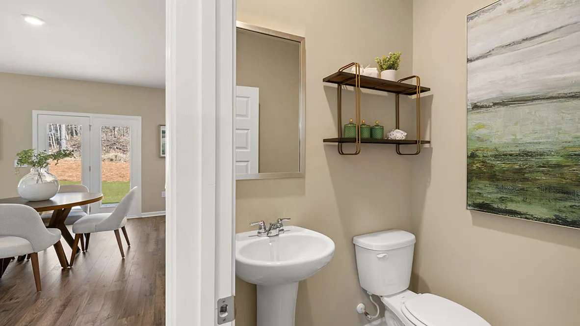 4-Bedroom Traditional-Style Home with Flex Room and Double Garage (2,338 Sq. Ft Floor Plan)