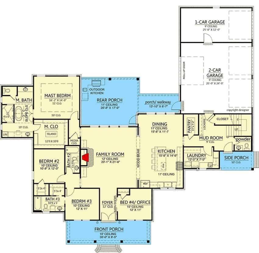 Thoughtful Main Floor Layout with an Inviting Rear Porch