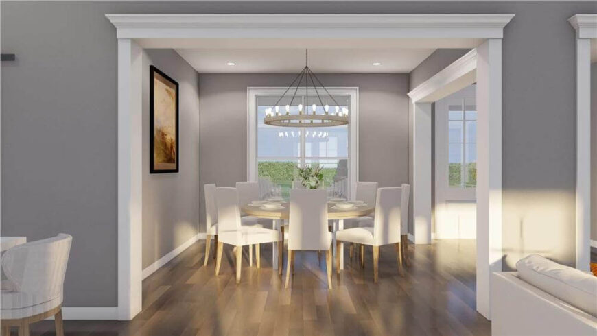 4-Bedroom Modern Farmhouse with Bonus Room and Walkout Basement (Floor ...