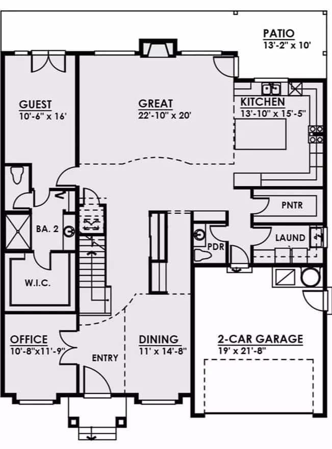 Explore the Spacious and Well-Laid-Out Main Floor Plan
