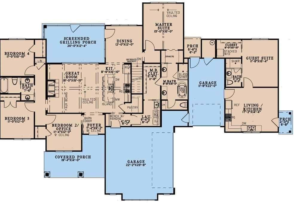 Explore the Open-Concept Layout with Versatile Spaces