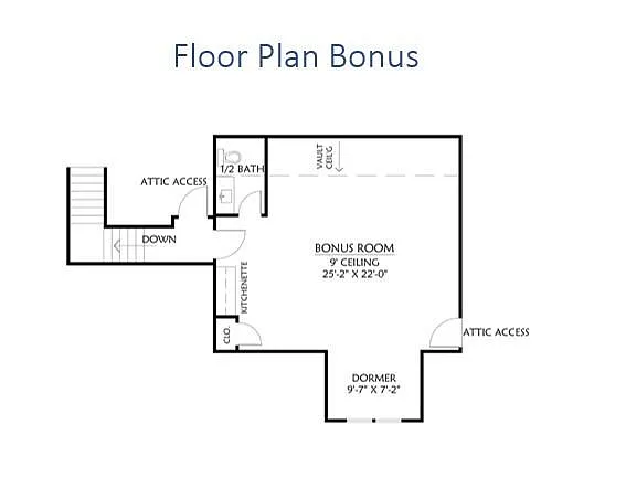 Farmhouse-Style 4-Bedroom Home with Bonus Room and Wraparound Porch (3,407 Sq. Ft. Floor Plan)