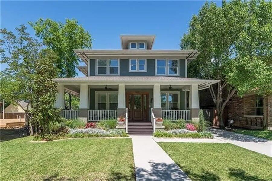 Craftsman Charm with a Welcoming Porch Perfect for Relaxing