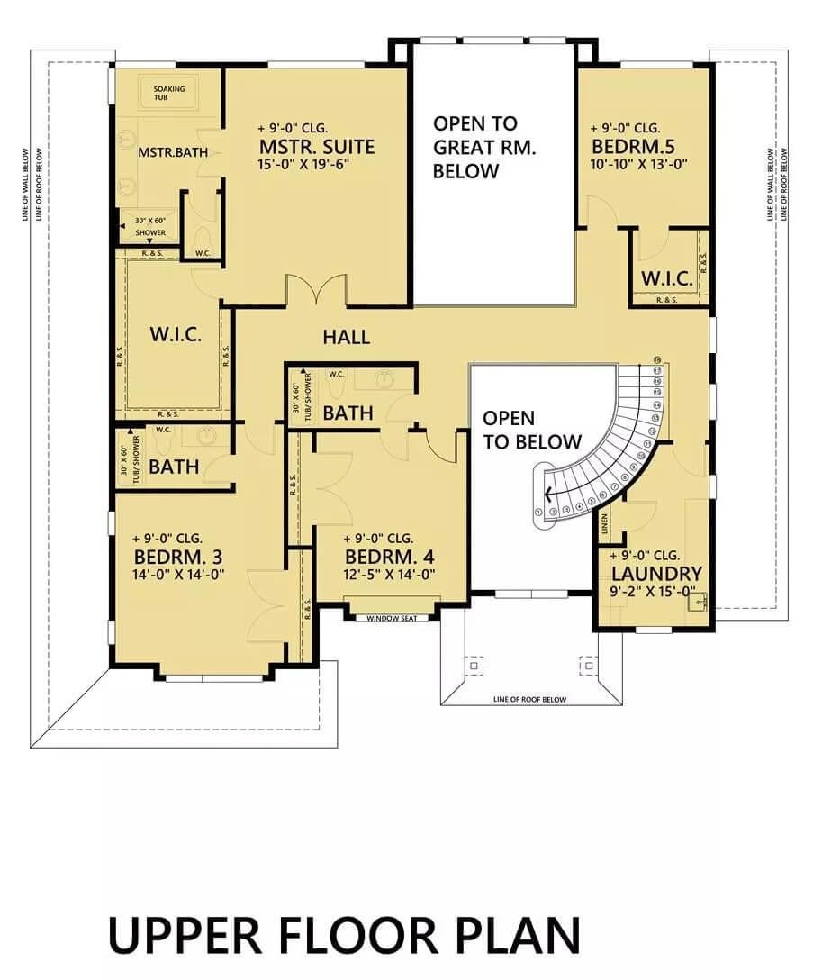 Discover an Upper Floor Plan with a Touch of Luxury