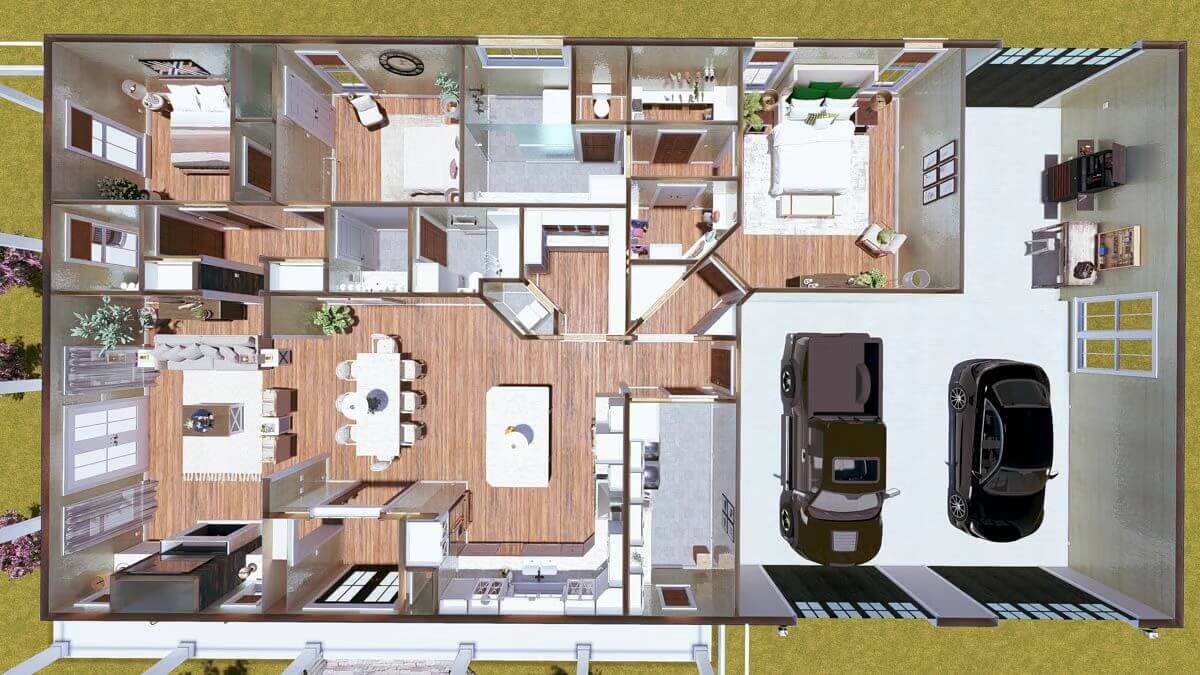 3D Floor Plan
