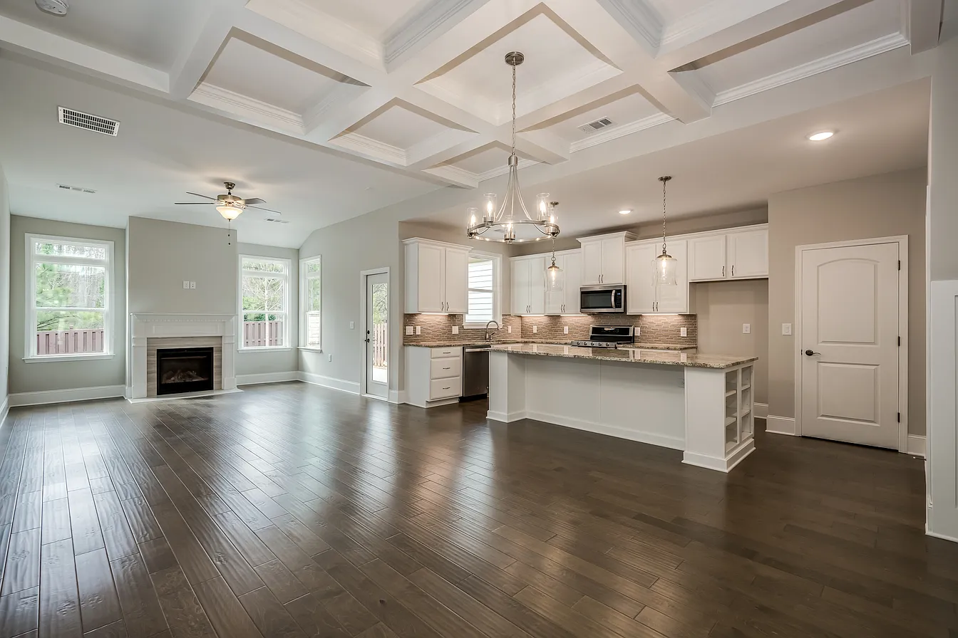 Traditional 3-Bedroom Ranch-Style Home with Open-Concept Floor Plan and Front Porch (1,468 Sq. Ft Floor Plan)