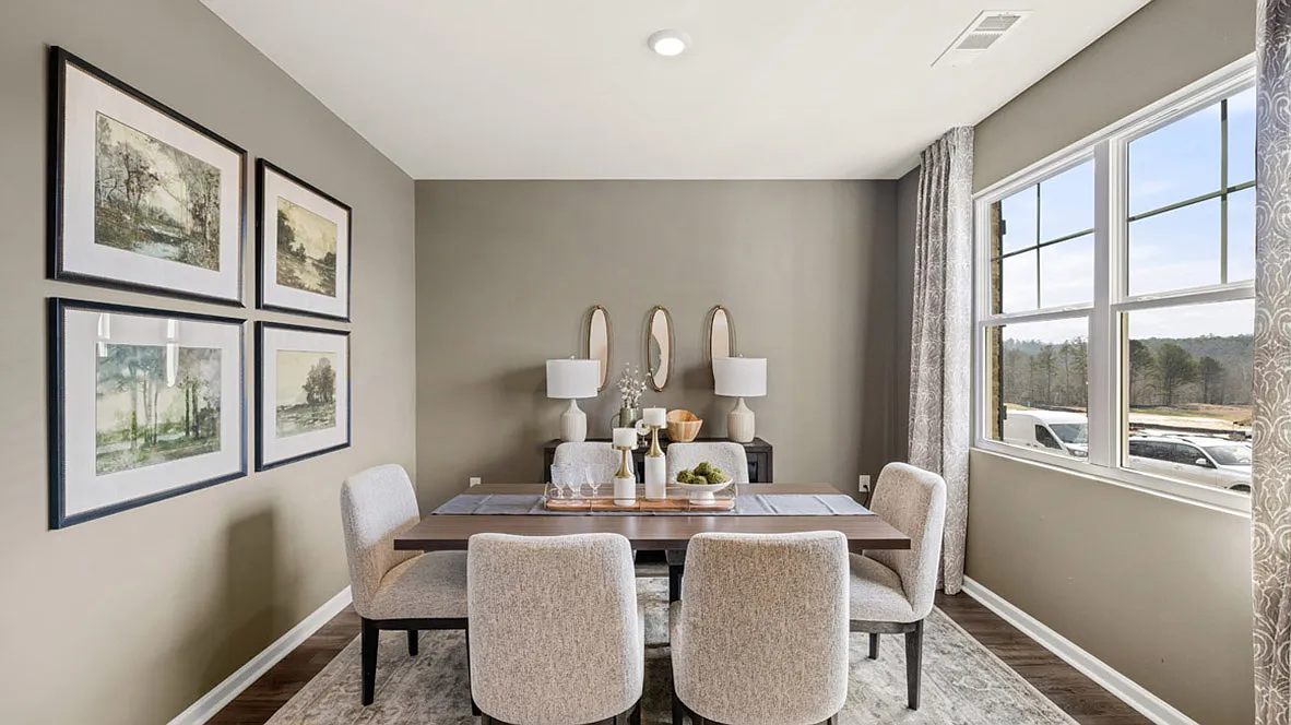 4-Bedroom Traditional-Style Home with Flex Room and Double Garage (2,338 Sq. Ft Floor Plan)
