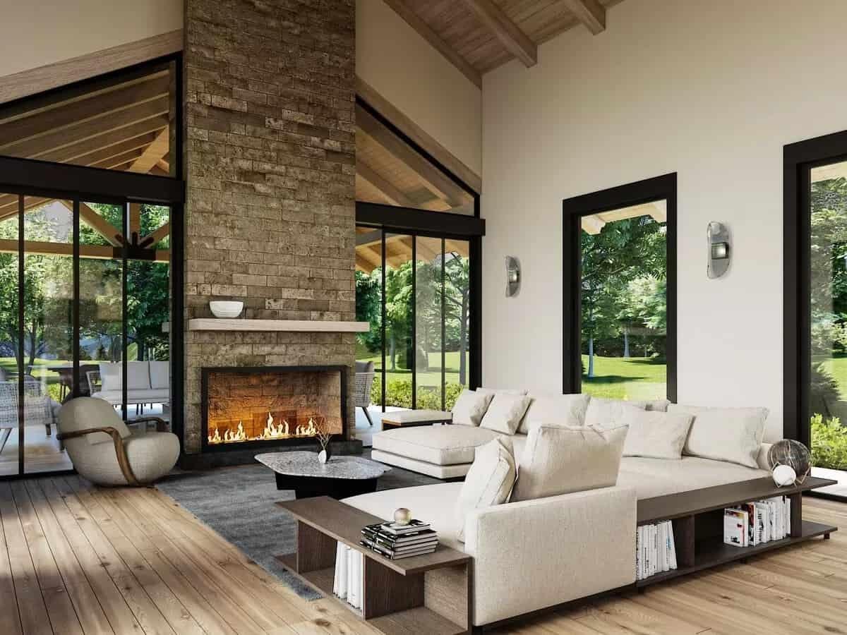 Discover the Modern Charm of This Living Room