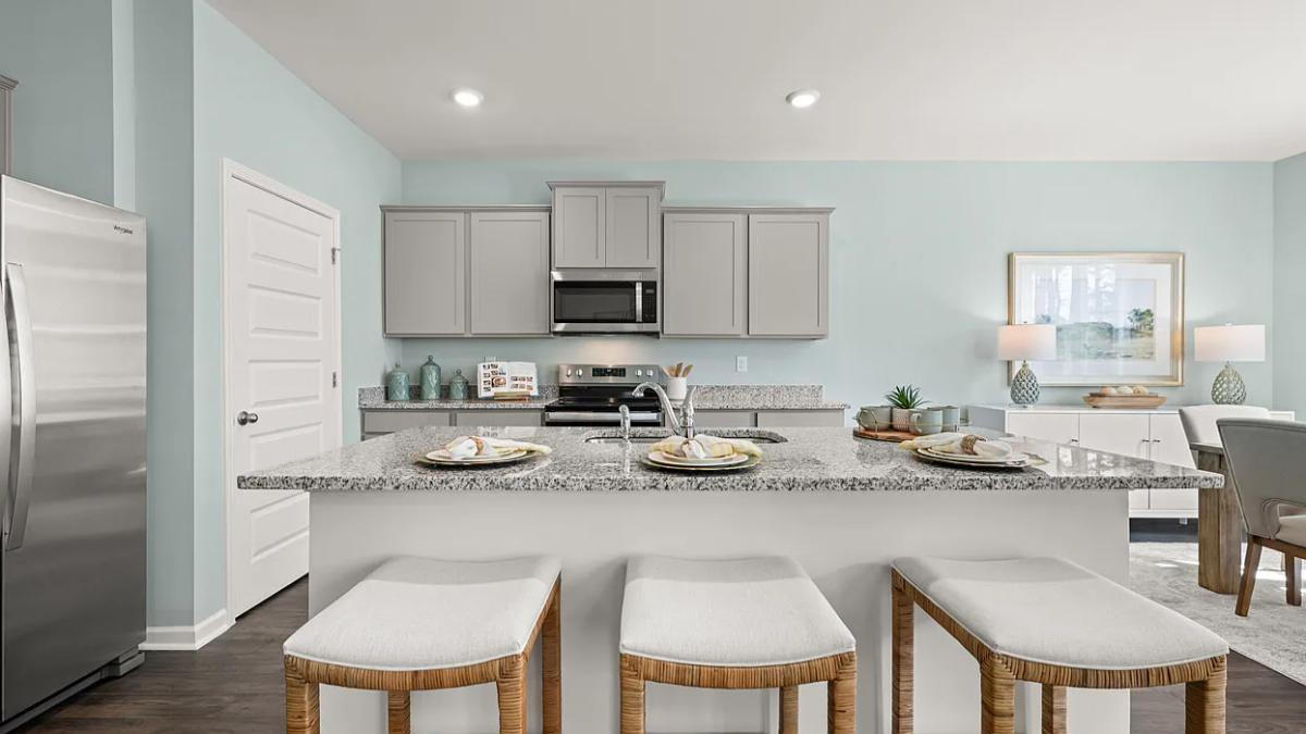 4-Bedroom Traditional Home with Covered Patio and 2-Car Garage (2,250 Sq. Ft Floor Plan)