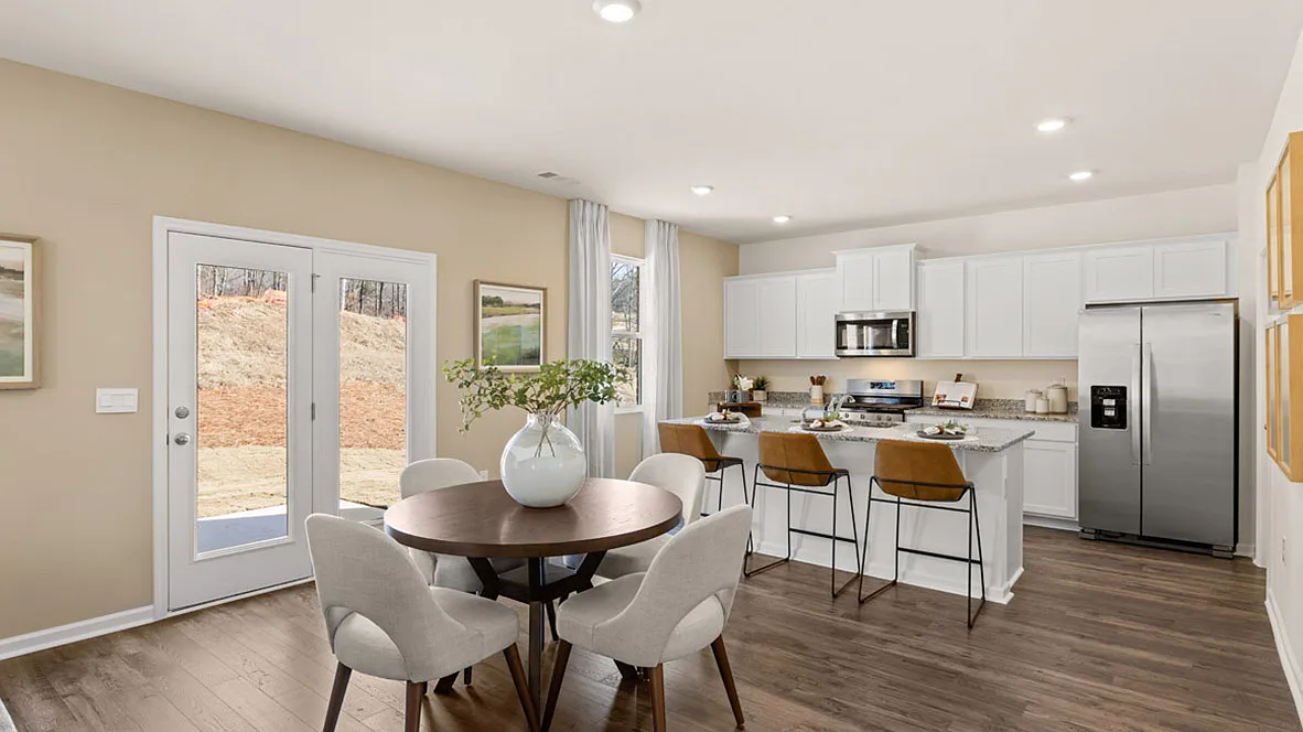 4-Bedroom Traditional-Style Home with Flex Room and Double Garage (2,338 Sq. Ft Floor Plan)