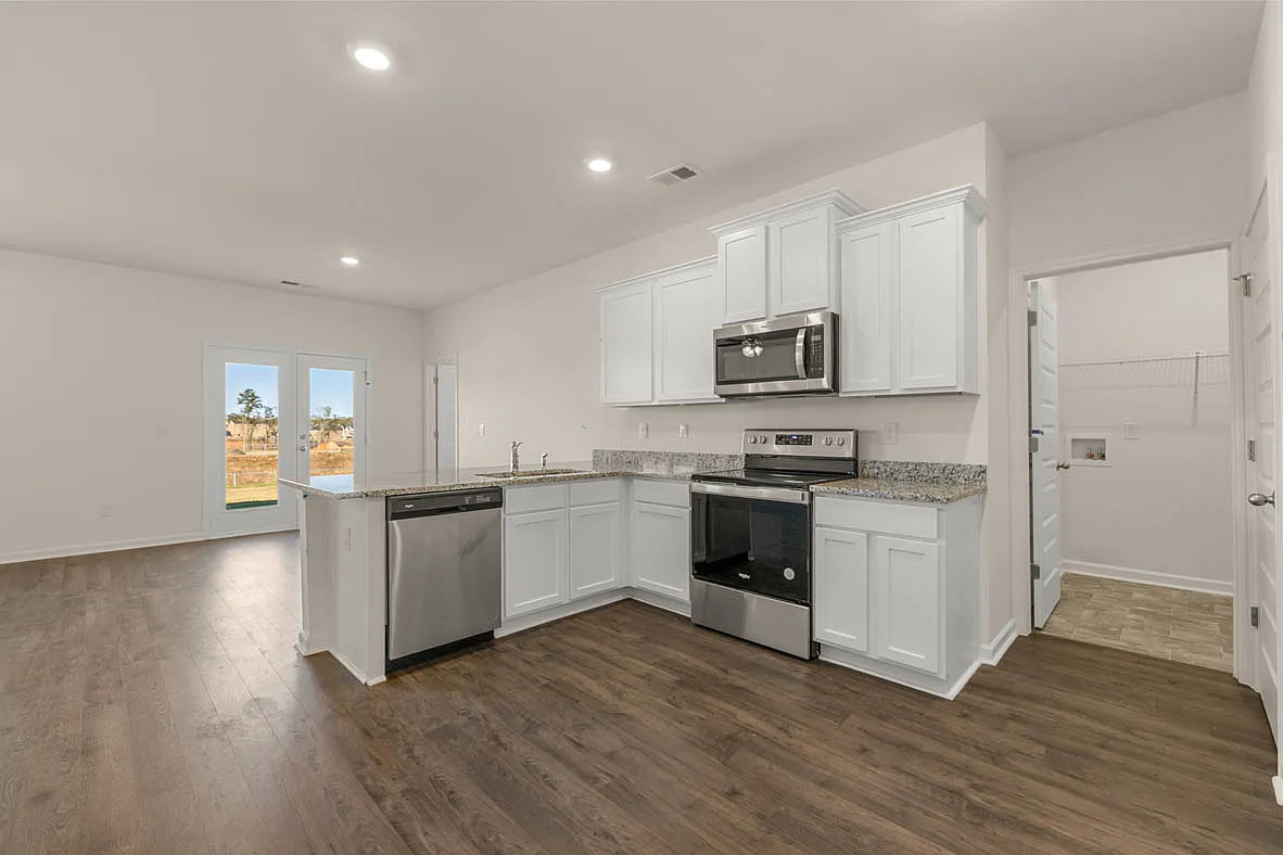 The Macon 3-Bedroom Home Modern Ranch Home with Back Patio and 2-Car Garage (1,343 Sq. Ft. Floor Plan)