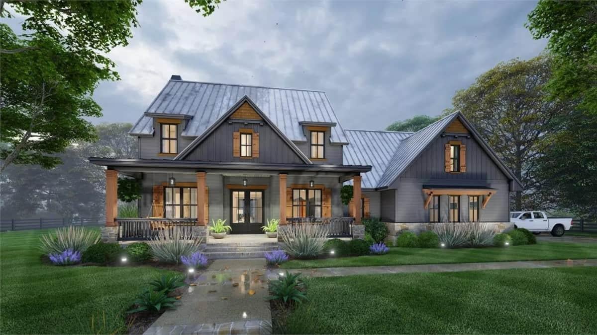 Check Out the Classic Craftsman Details on This Beautiful Facade