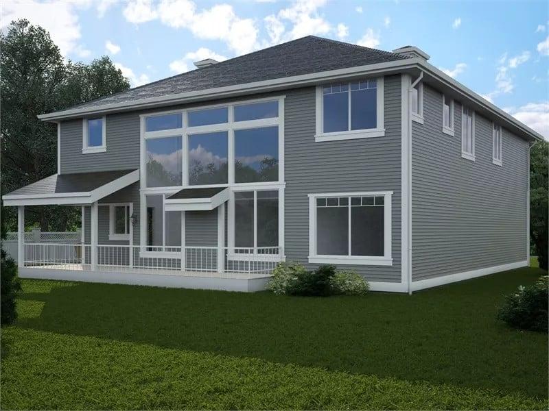 Expansive Windows Highlight the Craftsman Exterior