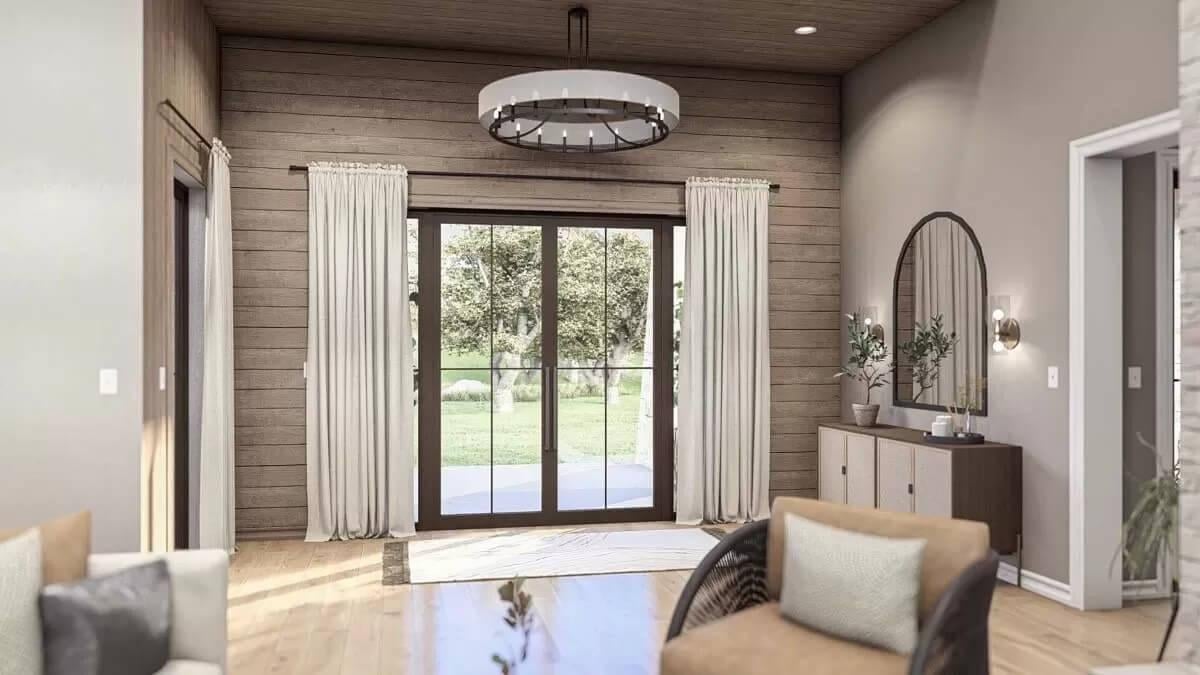 I Love the Rustic Charm of This Beautifully Paneled Wall