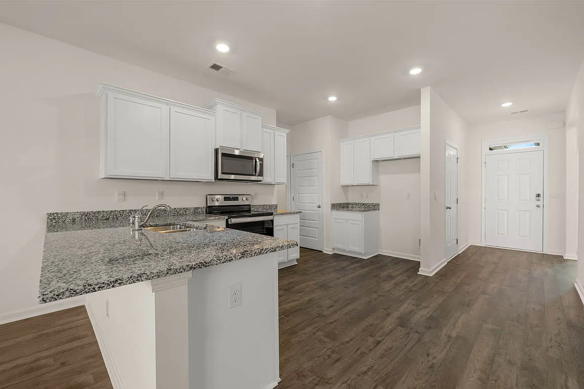 The Macon 3-Bedroom Home Modern Ranch Home with Back Patio and 2-Car Garage (1,343 Sq. Ft. Floor Plan)