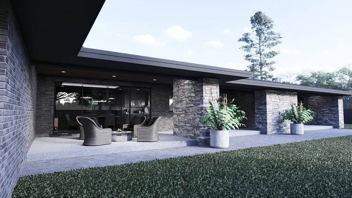 Covered Porch