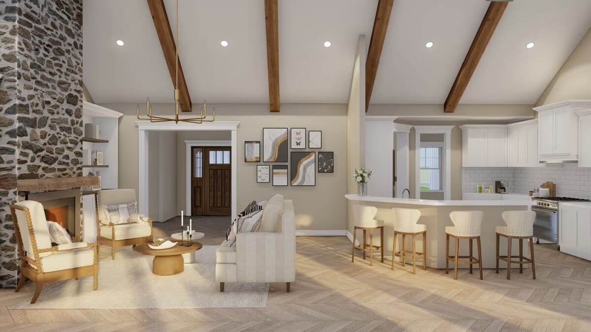 Great Room and Kitchen