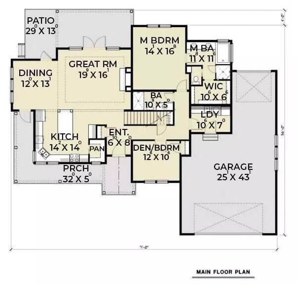 Explore the Smart Layout of This Craftsman Abode