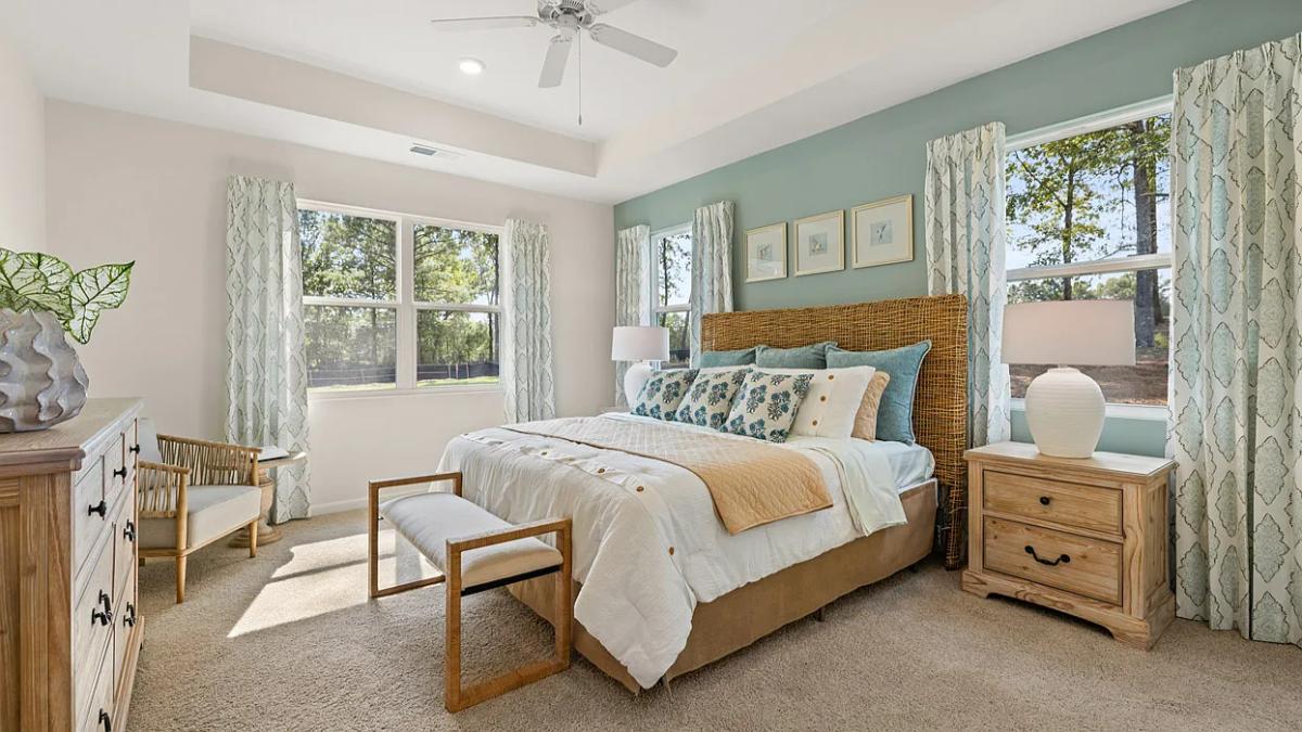 4-Bedroom Traditional Home with Covered Patio and 2-Car Garage (2,250 Sq. Ft Floor Plan)