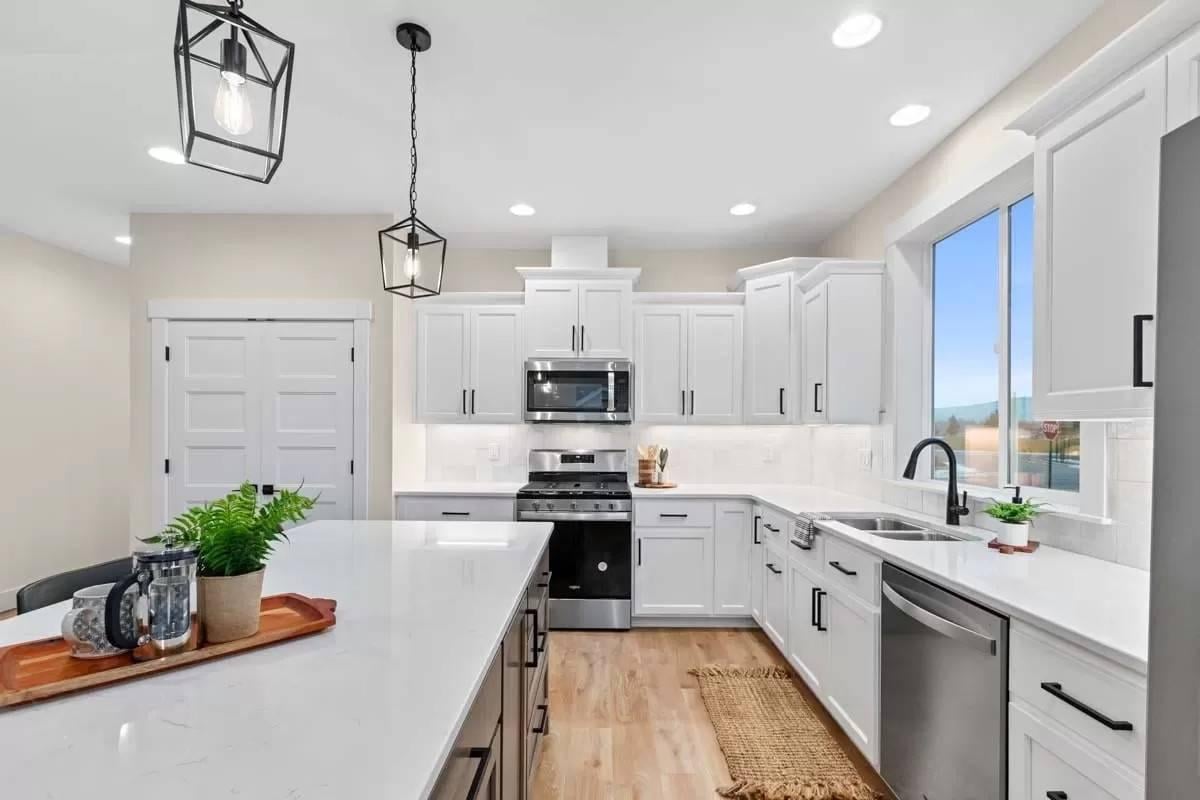 Modern Simplicity with Oversized Lantern Pendant Lights