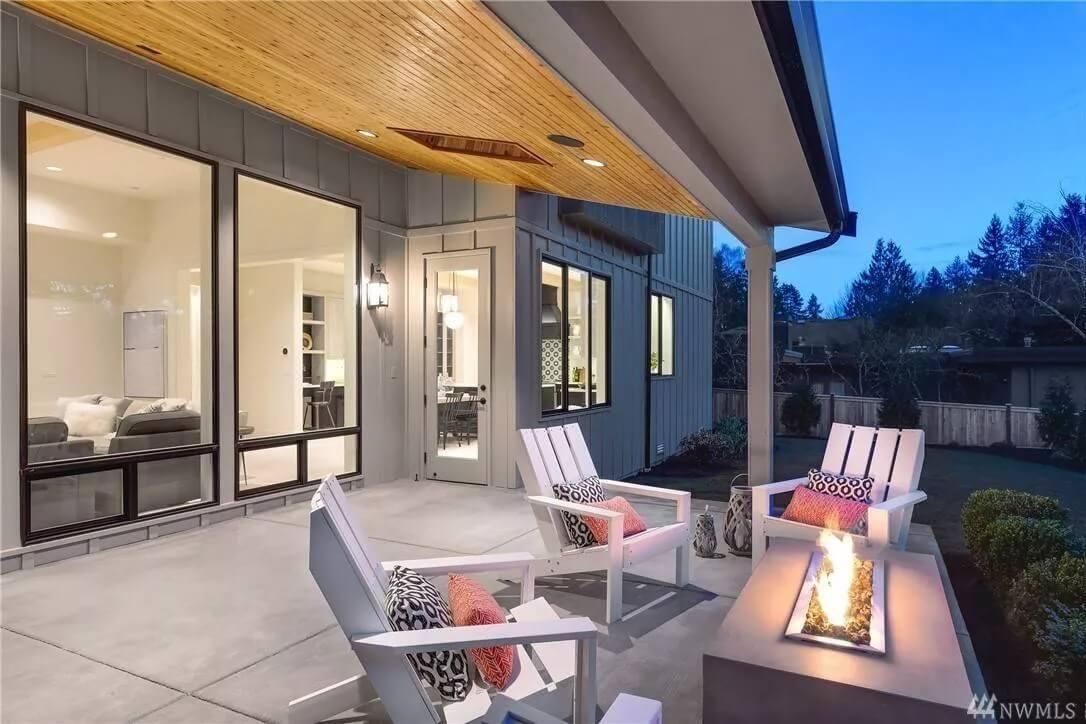 Outdoor Living at Its Best with a Sleek Fire Table