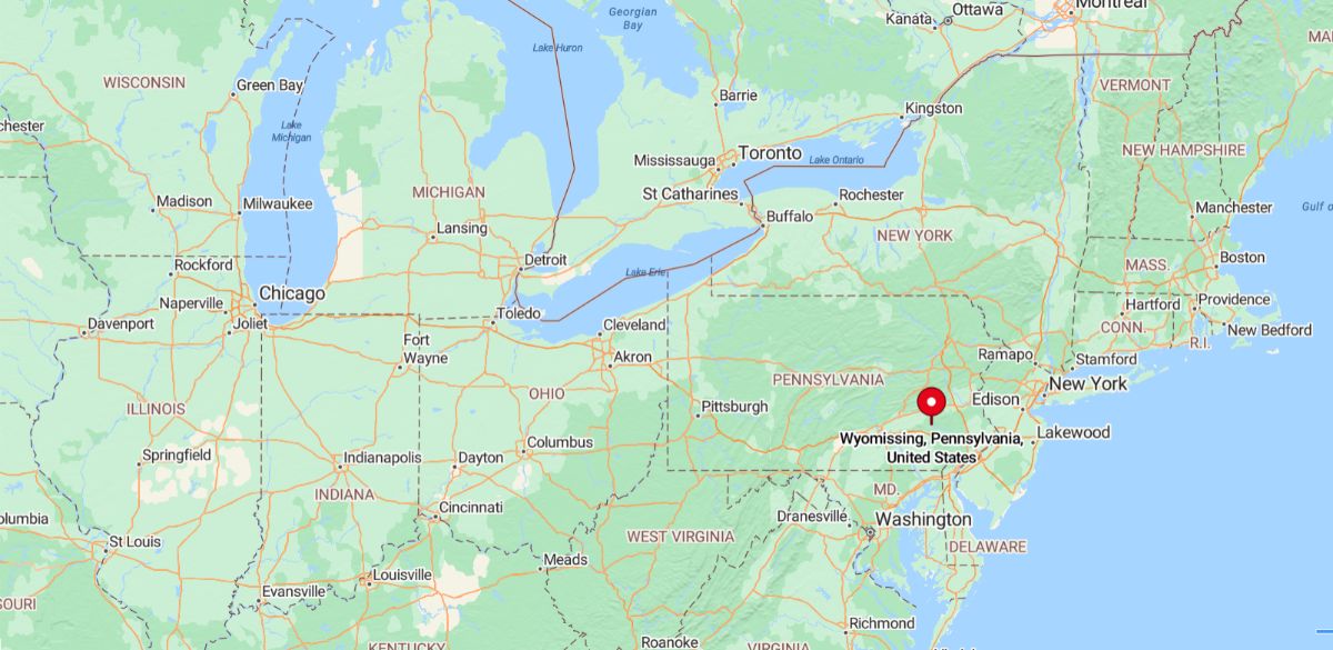 Wyomissing, PA, is a borough in Berks County, in southeastern Pennsylvania.
